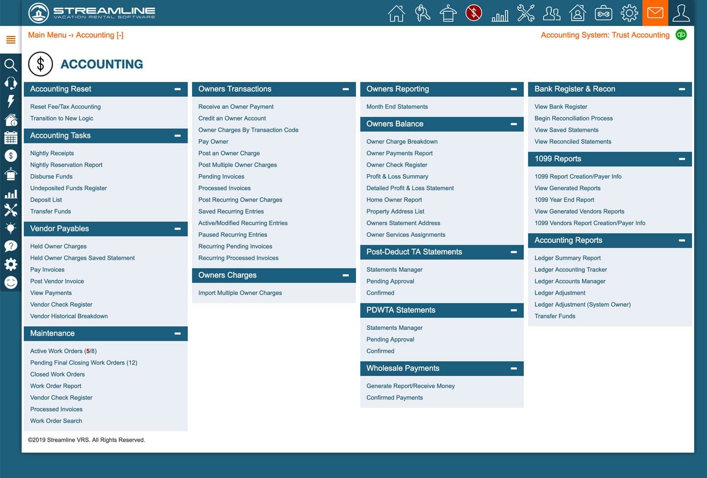 Streamline 1 Vacation Rental Software All In One Management Software