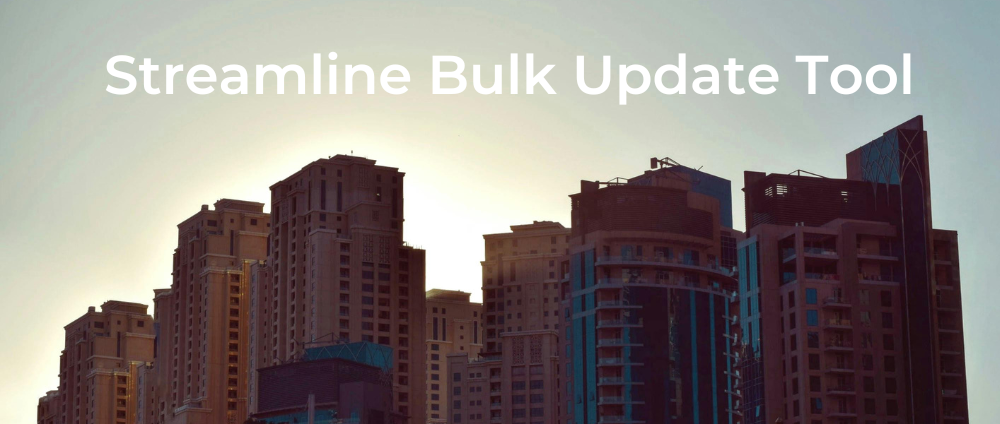 How to use Streamline's bulk update tool